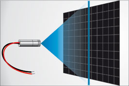 Blaue Linienlaser für Spezialanwendungen