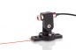 Preview: Line laser set BRIGHT RED 100mW, adjustable, insulated, incl. mount
