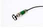 Preview: Positioning laser module 25 mW GREEN " circle", insulated, adjustable focus