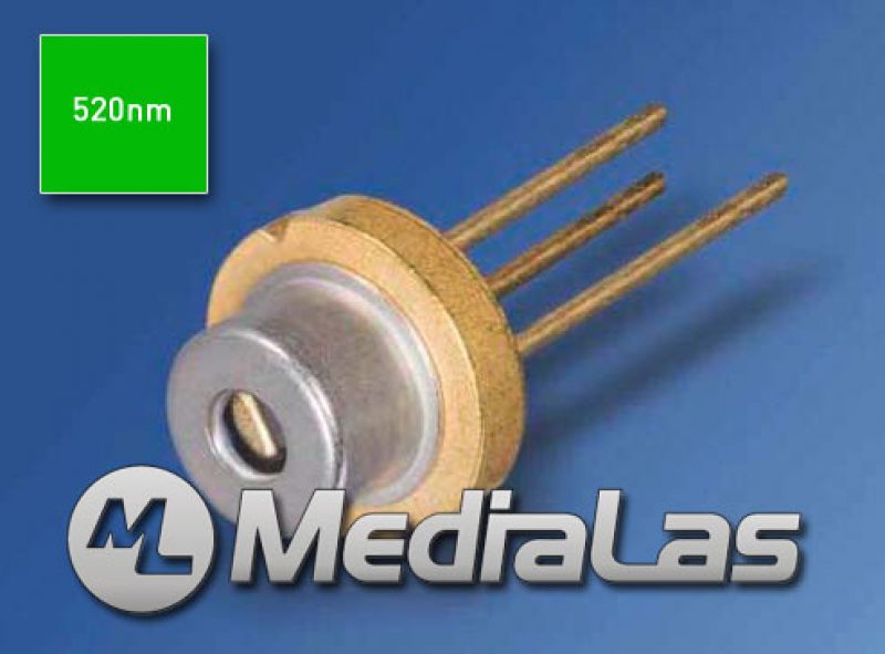 518 nm 30 mW OSRAM PLT5 516FA Grüne Laser Diode