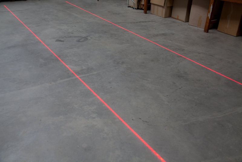 TopFloor laser RED for virtual floor marking, 300mW