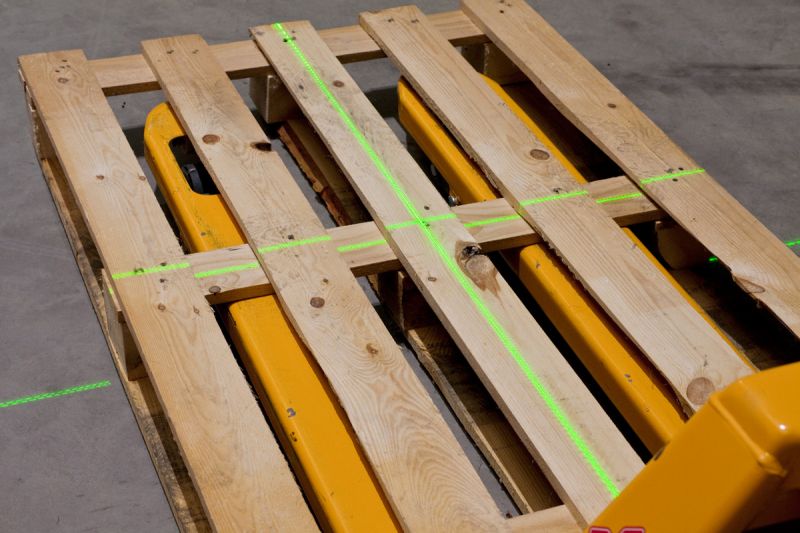 FloorPoint floor positioning laser green CROSS 50mW