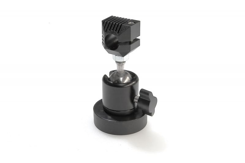 Ball head mount with mounting plate