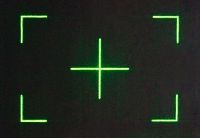 Positioning laser module 25 mW GREEN "Search field", insulated, adjustable focus