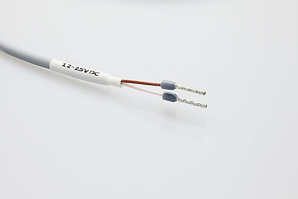 Cable finish 12 - 24VDC